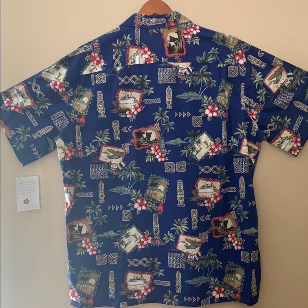 Hilo Hattie Men’s Hawaiian Shirt 2X - Picture 4 of 4